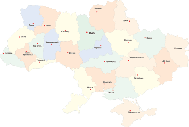 Ukraine Map